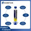 Essmetuin No Clean Soldering Flux Paste(4Pack), Solder Flux For Electronics Soldering, Tin soldering, Lead-Free Rosin Soldering Flux For Circuit Boards and Copper Electrical Wire
