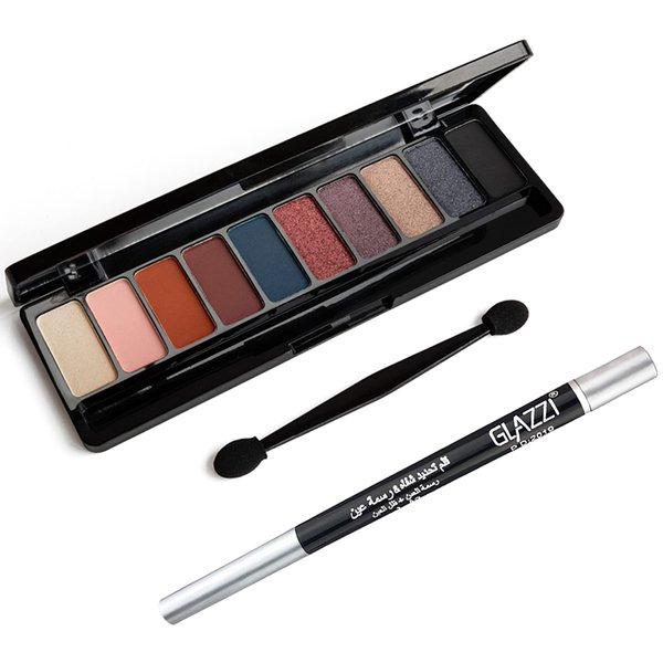 Vtrem 10 Colors Eyeshadow Palette Matte Neutral Shades Waterproof Blendable Eye Shadow Highly Pigmented Eye Makeup Palettes Set for Beginners Any Skin Tones Shading & Contouring Smokey Eye