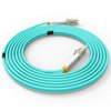 VANDESAIL LC to LC Fiber Patch Cable, Multimode OM3 10G Gigabit Fiber Optic Patch Cables Duplex 50/125µm LSZH (1M, 5Pack)