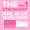 Super Strong Nail Glue For Nail Tips, Acrylic Nails and Press On Nails (8ml) NYK1 Nail Bond Brush On Nail Glue For Press On Nails Long Lasting Nail Glue For Acrylic Nails Fake Nails Tips Nail Glue Gel
