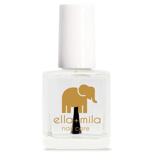 ella+mila Matte Coat - Matte-ly in Love Clear Top Coat Nail Polish - Matte Top Coat Nail Polish for Nail Lacquer Finish - Quick Dry & Long-Lasting Matte Clear Coat Nail Polish (0.45 fl oz)
