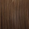 LELINTA 18" Straight Long 4 PCS Set Thick Clip in on Synthetic Hair Extensions Hairpieces for Women Light Chestnut Brown