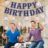 KORHONEN Baseball Party Decorations, Baseball Birthday Party Decorations Includes Happy Birthday Banner and Baseball Hanging Swilrs, Baseball Themed Party Decorations for Boys Adults