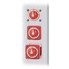 Blue Sea Systems 6010 m-Series Battery Switch Dual Circuit, Red