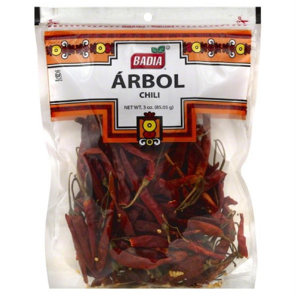 CHILI PODS ARBOL