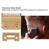 Replacement Detachable Trimmer, Standard Replacement Head Hair Trimmer Replacement Blades Not Easy To Scratch The Skin, Durable Stainless Steel 2 Holes Clipper Blades For 8504