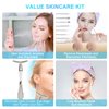 Seneryla Facial Steamer for Face, Face Steamer for Facial Deep Cleaning, Face Steamer Nano Mister Set for Sinuses, Unclogs Pores, Home SPA, Skin Care