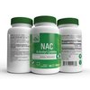 Health Thru Nutrition NAC N-Acetyl-Cysteine 600mg 60 Capsules | Vegan Certified | The Purest NAC Supplement | Supports Healthy Lung, Liver Functions & Cellular Health | Non-GMO Soy & Gluten Free