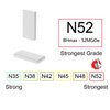 AplysiaTech N52-1.00" L x 1/2" W x 1/8" H - 16 Pack, Neodymium Bar Magnets, Powerful Rare Earth Rectangular Magnets, Block NdFeB Magnet 1 x 1/2 x 1/8 Inch Strong Neodymium Rare Earth Magnet
