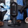 ALABS USB Microphone,Condenser Podcast Microphone for Computer,Mac,Smartphone,Plug&Play Gaming Mic with LED Quick Mute,1/8" Headphone Monitor Jack,for Recording,Singing,YouTube,Tiktok