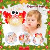 ROHSCE Crab Bath Bubble Machine, Bath Bubble Maker for Baby, Automatic Bubble Maker with 12 Songs, Bubble Maker Bathtime Shower Bath Toys for Toddlers 1-3 | Fun Bathtub Toy Gifts
