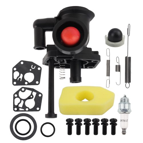 Carbhub 795477 Carburetor for Briggs Stratton 795469 BS-795469 794147 498809 497619 795475 790206 790218 699660 794161 498811 Carburetor with 698369 Air Filter, 795477 Carburetor