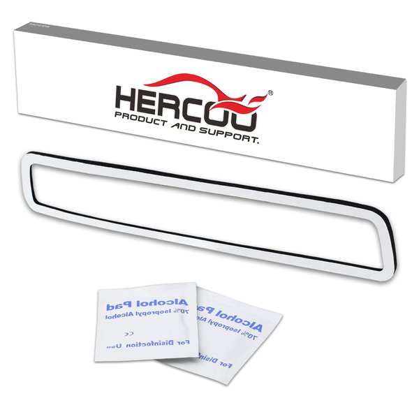 HERCOO 3rd Third Brake Light Gasket Seal Compatible with Dodge Ram 1500 2009 to 2018, Dodge Ram 2500 3500 2010 to 2018 Hight Mount Stop Lamp Assembly, Single Sided Adhesive