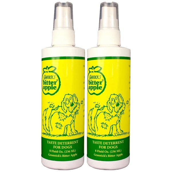 Grannicks Bitter Apple 8oz w/Sprayer-2 pack