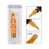 Tattoo Cartridge Needles, ATOMUS 10pcs 7M1 9M1 11M1 13M1 15M1 Disposable Tattoo Needle for Pen Rotary Machine Tattoo Supplies (Yellow 11M1 10pcs)