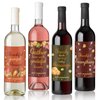 Gold Foil Thanksgiving Wine Bottle Label Stickers 54PCS Thanksgiving Party Wine Bottle Decorations Fall Wine Bottle Covers Harvest Party Supplies