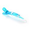 10pcs/set Multicolor Croc Clips Transparent Plastic Hairdresser Clips Hair Styling Sectioning Barrettes Non Slip Alligator Clips Salon DIY Accessories Hairpins for Women and Girls(10pcs-Blue)