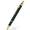 BEILUNER Luxury Gel Pen with 24K Gold Electroplating Finish, Green Piano Lacquer, Luxury Grade Craftsmanship, Best Gel Pen Gift Set for Men and Women