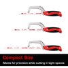 HAUTMEC Mini Hacksaw – Compact Hand Hack Saw Metal Frame With Bimetal HSS Blade HT0035-PL
