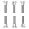 6PCS Wheel Studs,49mm Long & M12x1.5 Steel Lug Bolts, Wheel Lug Stud Car Accessories Compatible with Chevrolet Lexus Toyota Scion Pontiac Replace#610-266 90942-02049