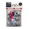 8 Piece Lacrosse Hair Elastic Set - Girls Lacrosse Hair Accessories - No Crease Lacrosse Hair Elastics Set - Lacrosse Set - Lacrosse Accessories for Players, Women, Girls, Coaches, Teams, Leagues - MA