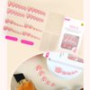 48Pcs French Tips Press on Nails and Toes Nails Manicure Art with French Tips Design, Glossy White Medium Square False Nails Gel Glue on Nails, French Acrylic Fake Nails Stick on Nails for Women Girls