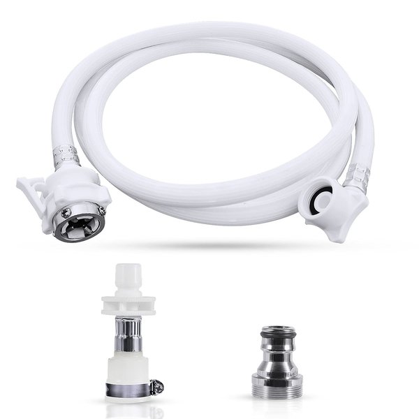 Washing Machine Water Inlet Hose, (Burst Proof) Water Connection Inlet Supply Lines ,Accessories For Portable Washing Machine