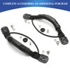 Anndason 4 Pcs Black Kayak Canoe Boat Side Mount Carry Handles/Paddle Park Kayak Handles and Hardwares