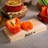 John Boos Boos Block Chop-N-Slice Series Reversible Wood Cutting Board with Eased Corners, 1-Inch Thickness, 10" x 5" x 1", Maple