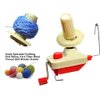Yarn Winder by RRigo - Easy to Set Up and Use - Hand Operated Yarn Ball Winder 3.5 Ounce Capacity + 10 PCS Stitch Knitting Needles + 10 PCS Plastic Needles + 1PCS Scissors