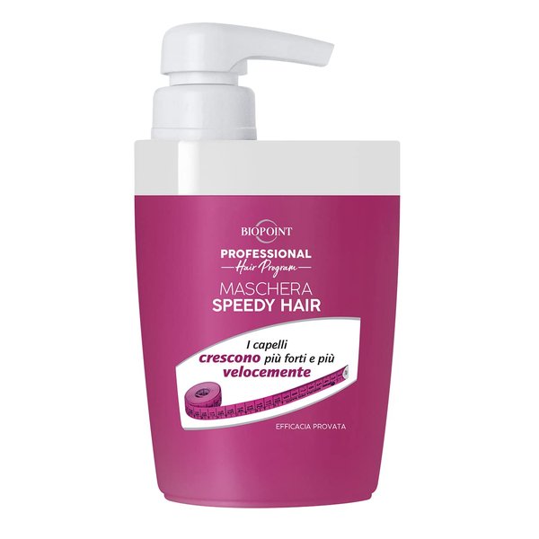 BIOPOINT Speedy Hair - Maschera Capelli 300 ml, 10.1 Fl Oz, Made in Italy [italian import]