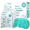 BeHoomi 30Packs Steam Eye Mask for Sleeping, Disposable Heated Eye Masks, Self Heating Warm Compress for Eyes, Sleep Mask for for Home Spa Office Travel - Unscented