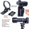 iShoot Lens Collar Tripod Mount Ring Compatible with Nikon Nikkor Z 180-600mm F5.6-6.3 VR, Lens Support Holder Bracket Bottom is Arca-Swiss Fit Quick Release Plate for Arca Clamp Head & Stabilizer