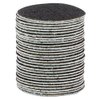 PANA Round Black Medium Grit Replaceable Sandpaper Refill Discs - Pedi File Easy Strip Peel Pads Refill for Electric Foot File Callus Remover - (120 Grit, 60pcs)