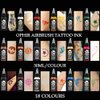 OPHIR Temporary Tattoo Ink Airbrush Body Art Pigment Body Paint for Airbrushing Body Art Temporary Tattoo Colors 30ML/Bottle (PEARLY WHITE)