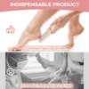 Nuve Smooth Pedicure Wand, Electric Callus Remover for Feet, Portable Smooth Pedicure Stick, Callus Removal Tool, Waterproof, for Treating Dry Cracked Heels, Calluses and Dead Skin.