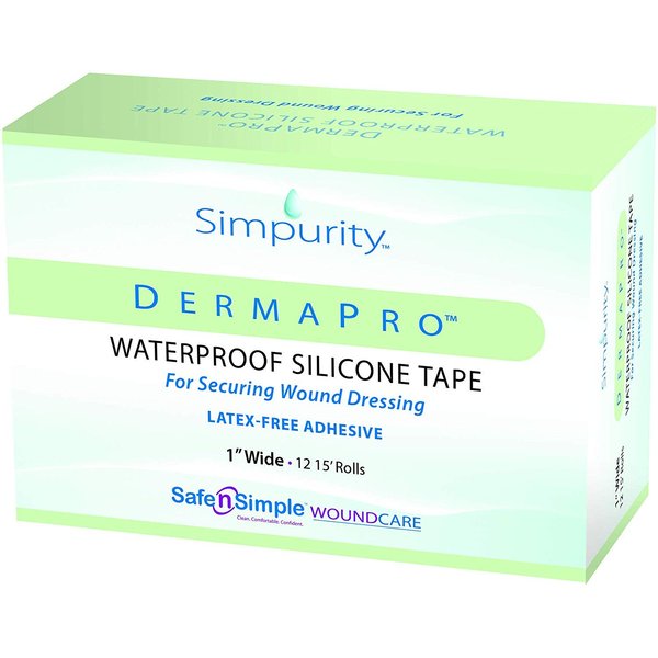 Safe n' Simple, Waterproof Silicone Tape, 1 inch X 15 Feet, per Roll (1)