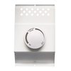 Cadet Single Pole Built-In Thermostat Kit for Electric Baseboard Heaters (Model: BTF1W), 22 Amp, White