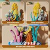 Mould King Underwater World Building Block Set with Music Display Box Sea Creatures Building Blocks Kit Collectible Ocean Animal Educational Toys for Kids Boys Girls Age 8+, 10100