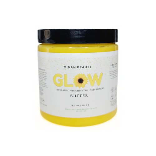 MULANGILA TEA Glow Butter, Skin Hydrating & Firming Face Butter with Shea Butter, Avocado Oil & Vitamin C