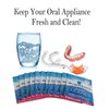 SmartGuard Premium Cleaner Crystals –(110 Cleanings)- Removes Stain, Plaque &amp; Bad Odor from Dentures, Clear Braces, Mouth Guard, Night Guard &amp; Retainers.
