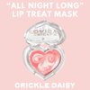 Crickle Daisy All Night Long Lip Treat Mask - Overnight Hydrating Lip Mask with Avocado, Olive & Coconut Oil - Deep Moisture for Dry, Chapped Lips - Vitamin Rich, Wake Up with Soft, Smooth Lips, 20ml