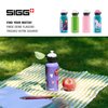 SIGG - Kids Water Bottle - Glow Heartballoons - Leakproof - Lightweight - BPA Free - Aluminum - 13 Oz