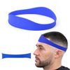 Bebeeco Neckline Shaving Template, Hair Cutting Guide Curved Neck Hair Shaving Template Soft Silicone Neckline Trimming Template for DIY Home Haircuts (Blue)