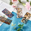 4 Pieces Hair Combs for Women Wide Tooth Tortoise Comb for Curly Long Hair Detangling Comb Leopard Pocket Comb Wet and Dry Hair Comb French Hair Tangle Comb for Thick Curly Hair