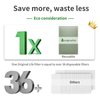 Originallife Lite Floor Vent Register Filter, Eco-Friendly Washable lasts up to 2 years, 6" x 10" (6-Pack, Black)