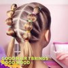 YGDZ Toddler Hair Ties 312PCS Baby Hair Ties 24 Colors, Small Elastic Hair Tie, No Crease Hair Bands, Ponytail Holders, Hair Accessories for Girls, Baby, Toddler