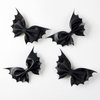4Pcs Bat Hair Bow Clips for Girls Women Halloween Costume Hair Accessories Party Decorations