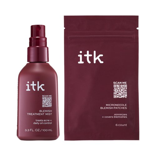 ITK Blemish Treatment Mist + Microneedle Pimple Patches