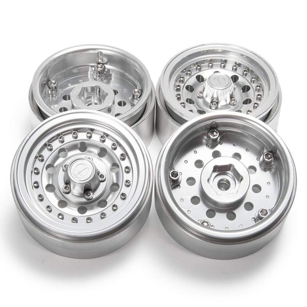 1.9" Alloy Beadlock Wheel Rims for 1/10 RC-4WD D90 SCX10 90034 SCX10 III AXI03007 Rock Crawler